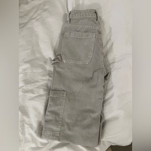 Gray PacSun Cargo Pants - Denim - Size 24